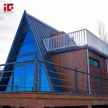 A-Frame Cabin House: Merging Timeless Design with Cutting-Edge Technology