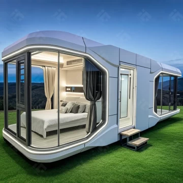 ​Smart Modular Capsule House: Futuristic Living Redefined