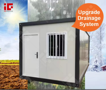 Quick Installation Prefab Home Office Container Construction Sites Camping Folding Container House