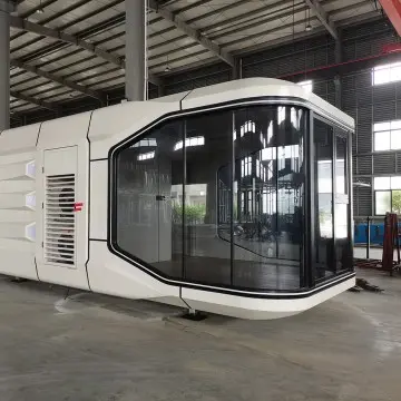 Two Bedroom Space Capsule House: Innovative Living Redefined