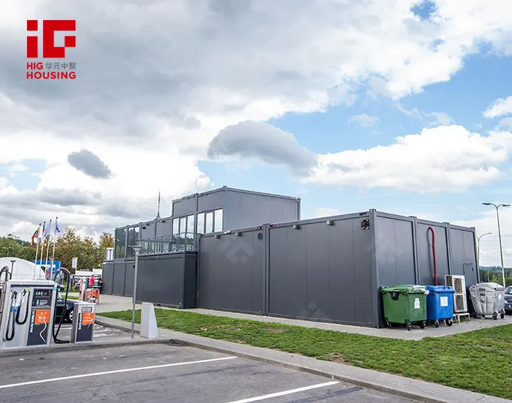 Site Office Container for Car Service Shop in Ecuador (3)