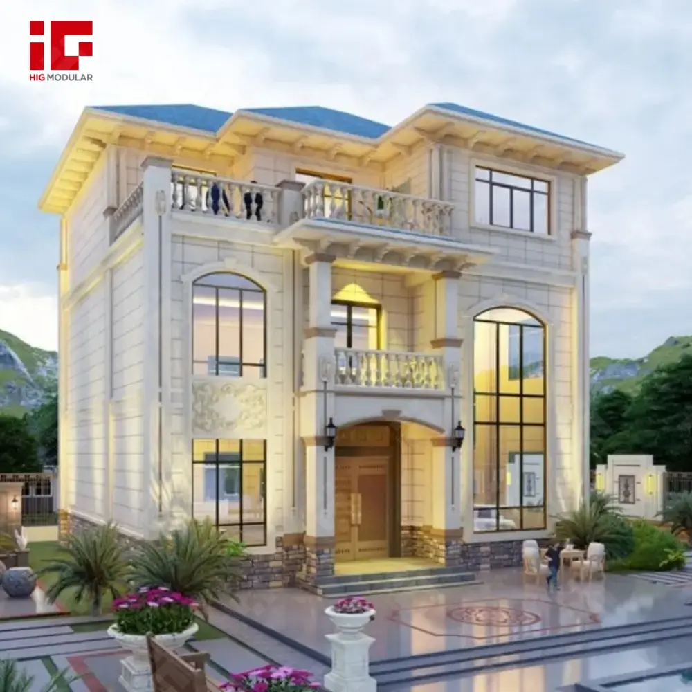 The Art of Sustainable Luxury: How Light Steel Structure Villas Redefine Modern Homeownership-product