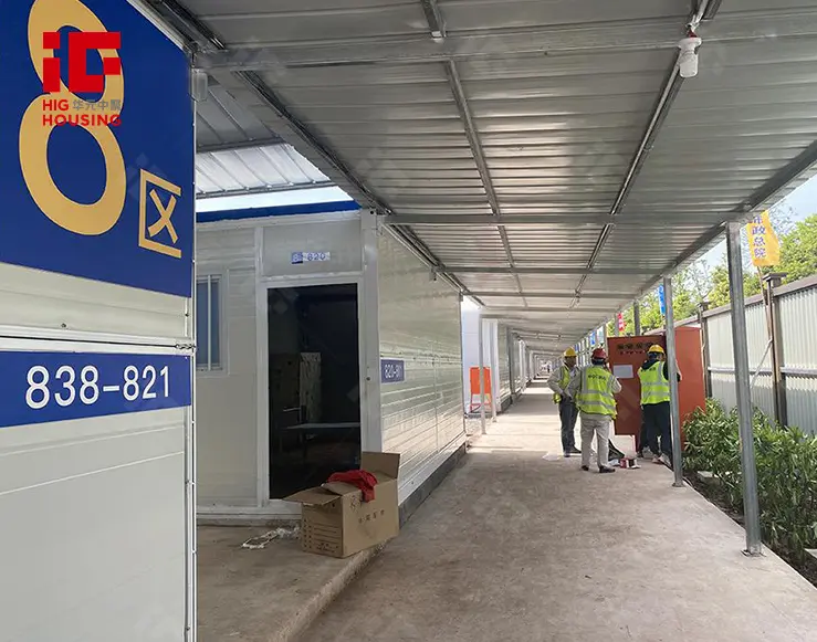 Folding Container House for Modular Hospital in Chile (3)