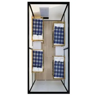The Folding Container House for Military Camps