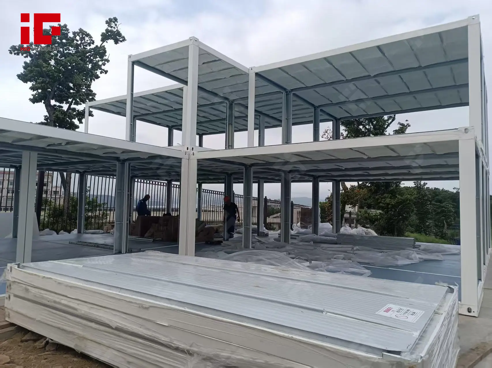 HiG Modular’s Two - Storey Project Highlights Flat Pack Container House Benefits