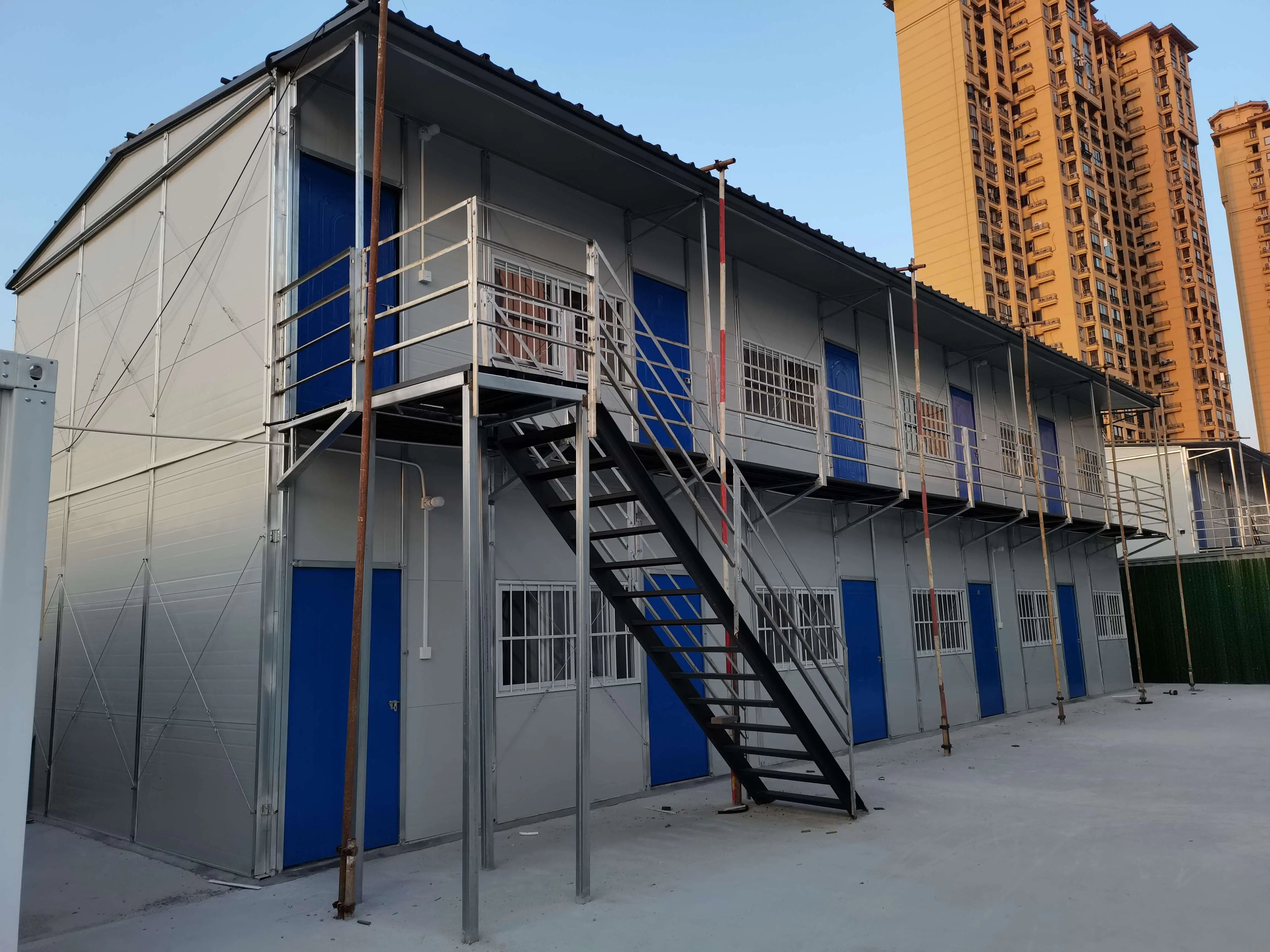 K-Type Container Houses: Revolutionizing Temporary Worker Accommodation on Construction Sites