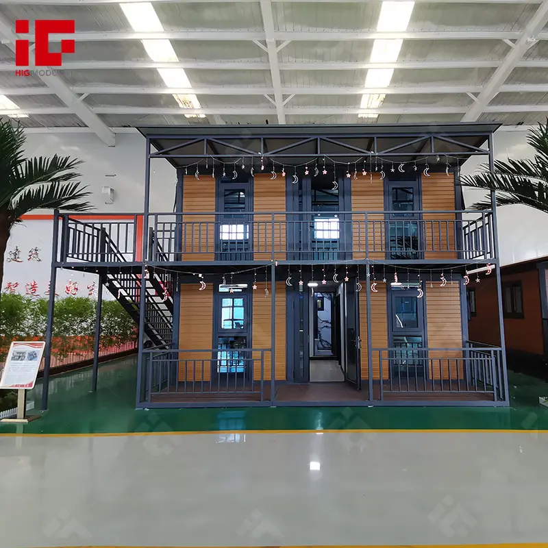 The Sustainable Advantage: Two-Story Expandable Container Homes-product