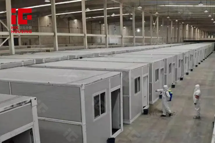 Folding Container House for Modular Hospital in...