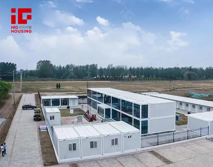 Construction Site Office with Glass Wall Solution in Bolivia (1)