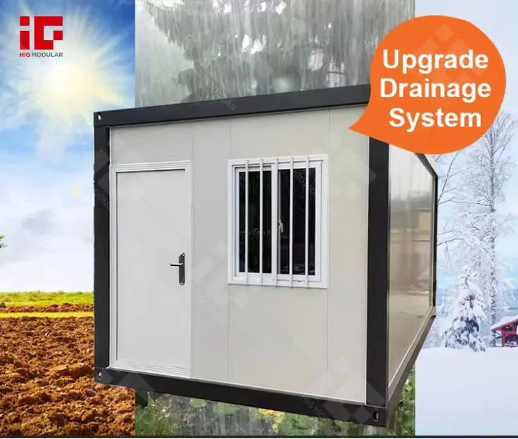 Quick Installation Prefab Home Office Container Construction Sites Camping Folding Container House