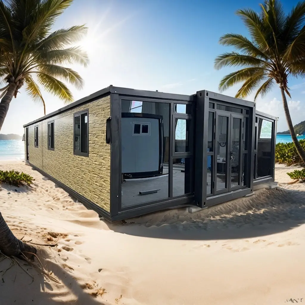 Remote Work Expandable Container House (3)