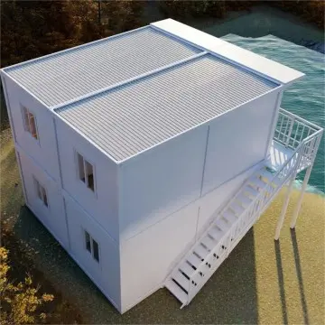 Single-Unit White Exterior Detachable Container House: A Modern and Minimalist Living Solution