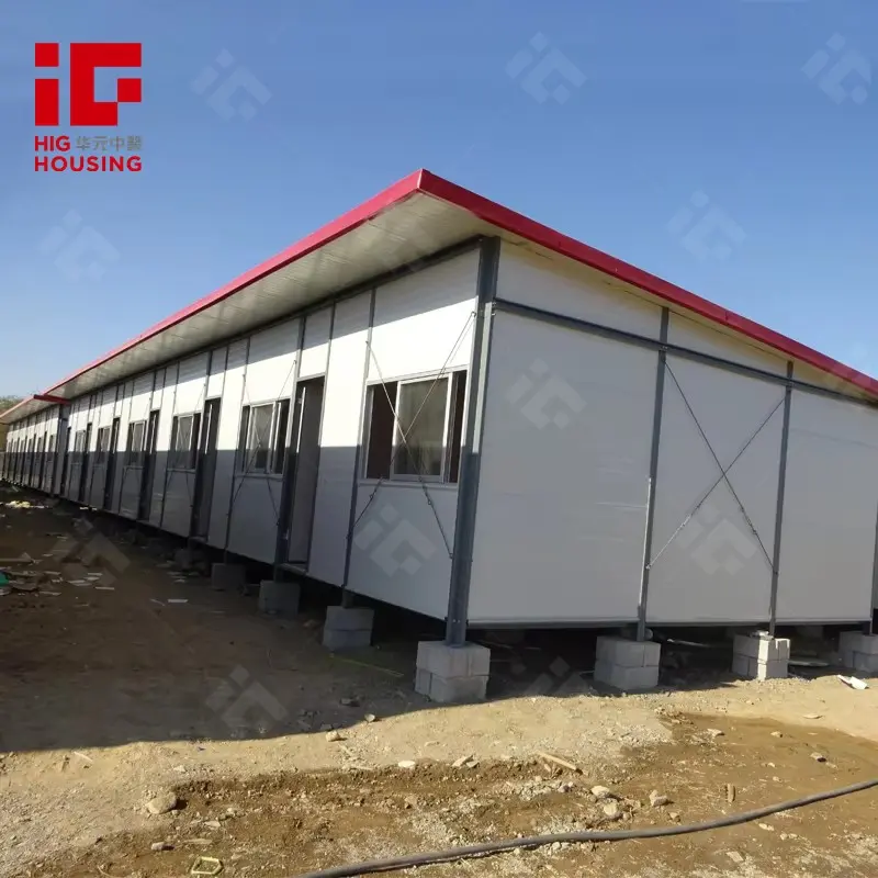 Low Price Modular Prefab House Two Slope Roof K-type Modular Prefab Building House (3)