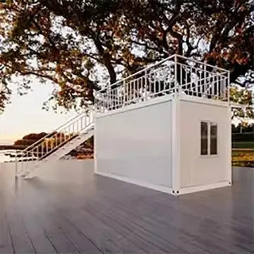 Flat Pack Container House with Staircase: Multi-Level Living Redefined