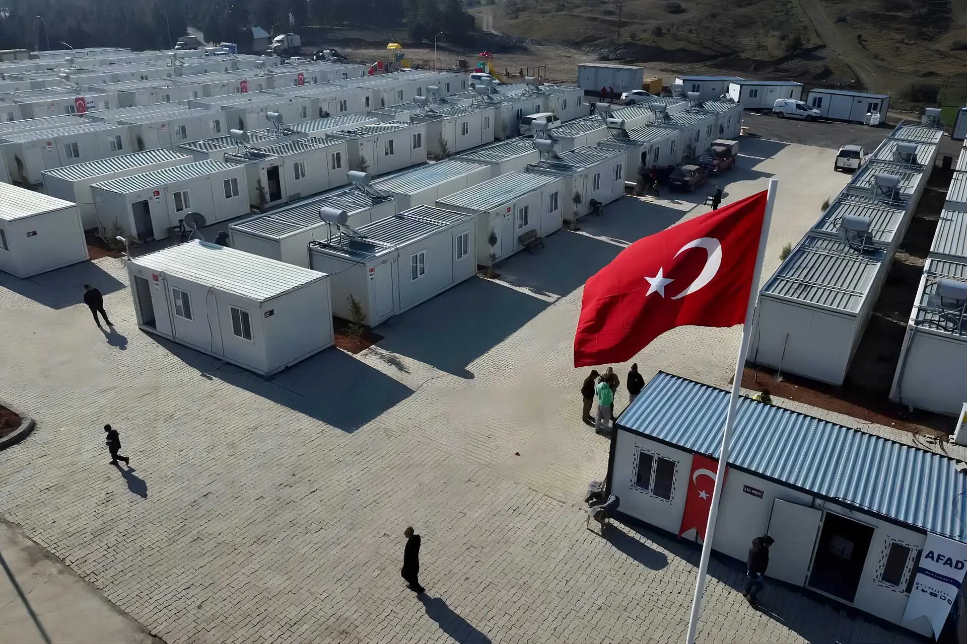 The Türkiye earthquake temporary housing project
