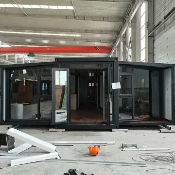 40-Foot Carved Panel Expandable Container House: A Stylish and Spacious Living Solution