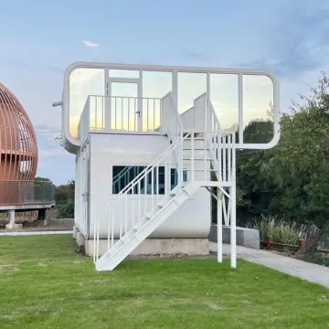 The Apple Cabin House: Redefining Modular Living with Customizable Elegance