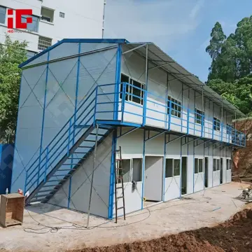 Temporary Steel fast Building Prefab Office And Workers Dormitory Modern Modular Prefab Houses