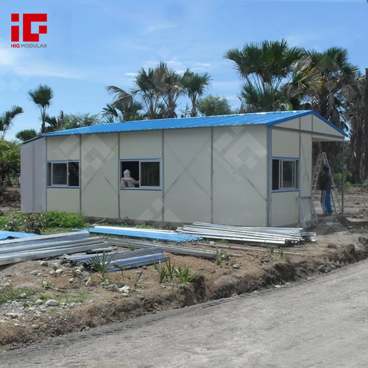 Simple And Economical Building Portable Loading And Unloading Of Prefabricated Temporary K-Type Mobile Houses