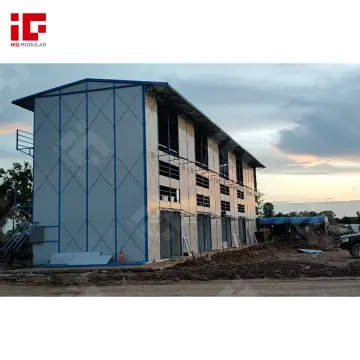 Prefabricated Movable Steel House Labor Camp Portable Sandwich Panel K Houses For Dormitory