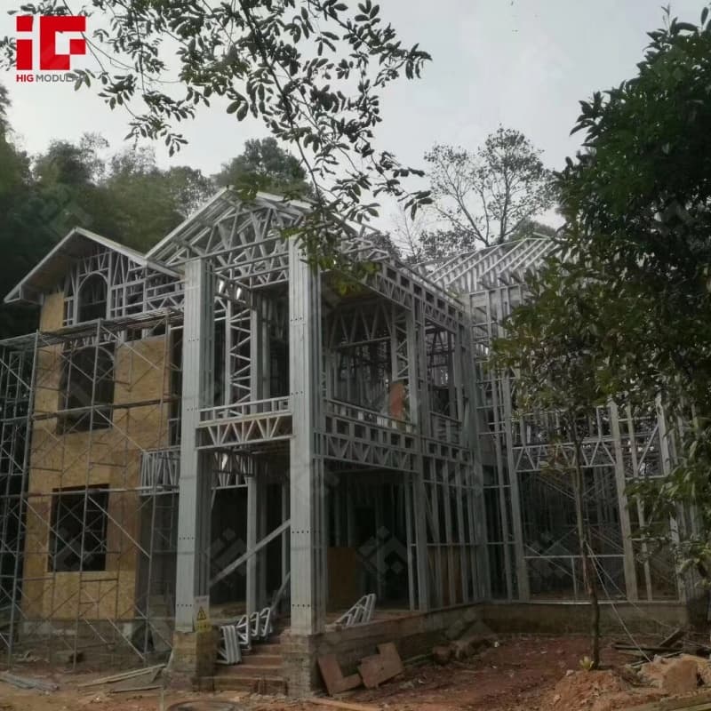Steel Structure Villa16