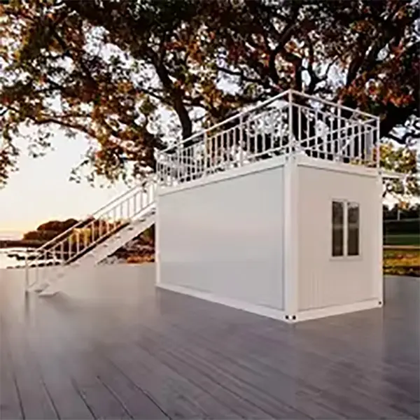 Flat Pack Container House with Staircase: Multi-Level Living Redefined